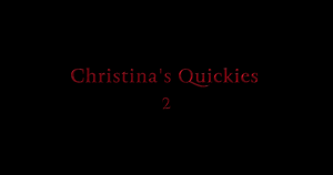 www.christinasapphire.com - Christina's Quickies 2 thumbnail